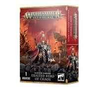 Warhammer Age of Sigmar Games Workshop Slaves to Darkness: Exalted Hero Of Chaos, Black