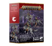 Warhammer Age of Sigmar - Gloomspite Gitz: Snarlboss & Wolfgit Retinue