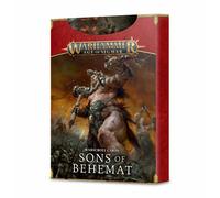 Warhammer Age of Sigmar - Warscroll Cards: Sons of Behemat