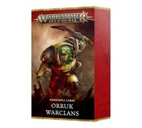 Games Workshop Warscroll Cards: Orruk Warclans (Eng)