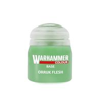 Warhammer Colour Base: Orruk Flesh 12ml Acrylic paint
