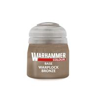 Warhammer Colour Base Warplock Bronze, Acrylic Paint, 12ml