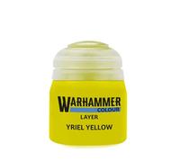 Warhammer Colour Layer Acrylic Paint, Yriel Yellow, 12ml