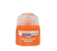 Warhammer Colour Layer Troll Slayer Orange Acrylic Paint 12ml