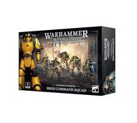 Warhammer Games Workshop - Horus Heresy: Legiones Astartes MK III Command Squad (5 Miniatures, 172 Plastic Components, 5x 32mm Bases, 1x Transfer Sheet, Ages 180+)