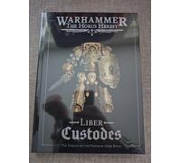 Warhammer Horus Heresy Liber Custodes Book 3rd Edition Army Book New Free P&P