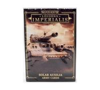 Warhammer LEGIONS IMPERIALIS - Solar AUXILIA Army Cards Pack