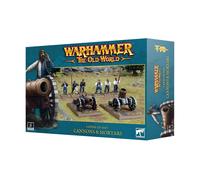 Warhammer The Old World Empire of Man Cannons & Mortars