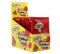 Warhead Popping Candy, Sour Pop Rocks Candy 0.33 Oz (Pack Of 20) (Watermelon)