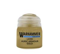 Warhmammer Colour Layer: Auric Armour Gold 12ml Acrylic Paint