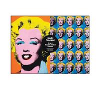 Galison Puzzle Warhol Marilyn 500-Piece Double-Sided