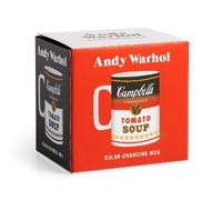Galison Ceramic Mug - Andy Warhol Soup Can - Color Changing
