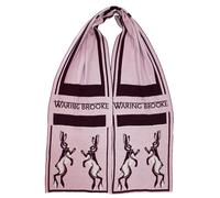 Waring Brooke Ladies Boxing Hare Scarf - Pink - Size: One Size