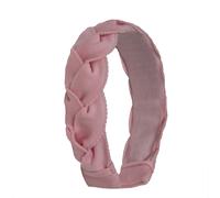 Waring Brooke Ladies Signature Solid Plait Hairband - Baby Pink - Size: One Size