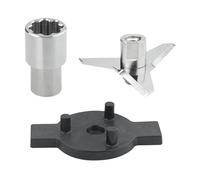 Waring Commercial BLADE REPLACEMENT KIT WSB55+ | Heavy-duty blade assembly kit with stainless steel blade and gasket to support powerful blending and a secure seal.