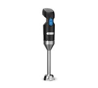 Waring Commercial Quik Stix Light Duty Stick Immersion Hand Held Blender, 7" Fixed Sealed Shaft, Steel Blade, 2 Speed, Professional Restaurant Foodservice Grade, 3 Gallon, 120V 100W, WSB35, Black