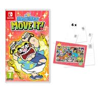 WarioWare: Move It! (Nintendo Switch) + postcard