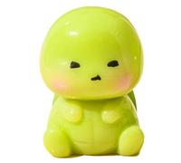 warkul Home Decoration Mini Green Miniature Resin Figurine Tiny Ocean Animals Statue for Fairy Garden Micro Landscape Decor