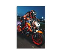 WARL Motorbike Super Bike Poster for KTM 1290 Super Duke R Race Car Decorative Painting Canvas Art Picture 16x24inch(40x60cm)