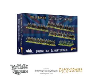 WarLord Black Powder Epic Battles Waterloo: British Light Cavalry Brigade Milita