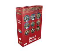 Warlord Black Powder Revolution Casualty Markers - Miniature Counters for use with Epic Battles Game, Accessories for American Battle Games - 1:56 Scale Table Top Wargaming