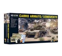 Warlord Bolt Action Carro Armato/Semovente Tank 1:56 Tabletop Miniatures - Plastic Paintable Miniature WWII Soldiers Set, Unpainted Table Top 28mm Military Minifigures for Adults - Gaming Figurines