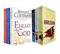 Warlord Chronicles Series & The Grail Quest Series 6 Books Collection Set By Bernard Cornwell (Enemy of God, Excalibur, The Winter King, Harlequin, Vagabond, Heretic)
