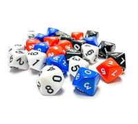 Warlord Games 26x 10 sided dice perfect for Bolt Action, Judge Dredd, DnD and Warhammer - D10 Dice (26)