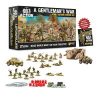 Warlord Games A Gentleman's War - Bolt Action Starter Set 28mm World War 2 Strategy Battle Game for 2 or more Players Using Miniatures