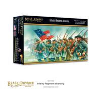 Warlord Games Acw Infantry Regiment (Advancing) - Brand New And Sealed