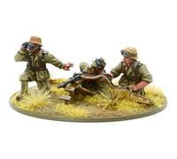 Warlord Games Afrika Korps Support Group (Hq, Mortar & mmg) - Brand New And Sealed
