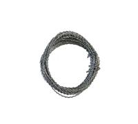 Battlefield Model Barbed Wire - 3M Metal Razor Wire for Miniature Bases and Wargame Terrain