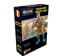 Warlord Games Belgian Army Infantry Squad - 28mm Scale Metal Miniatures for Bolt Action Highly Detailed World War 2 Miniatures for Table-top Wargaming