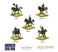 Warlord Games Black Powder Epic Battles: Acw - Union Commanders - Brand New And Sealed