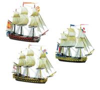 Black Seas The Age of Sail 3rd Rates Squadron for Black Seas Table Top Ship Comb