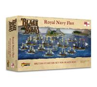 Royal Navy Fleet: 1/700th Scale Model Ships For Black Seas by Warlord Games - Highly Detailed Age of Sail Miniatures for Table-top Wargaming