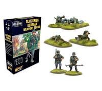 Warlord Games Blitzkrieg German Weapons Teams - 28mm Scale Miniatures for Bolt Action Highly Detailed World War 2 Miniatures for Table-top Wargaming