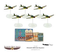 Warlord Games, Blood Red Skies Mitsubishi A6M2 Zero Squadron