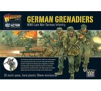 Warlord Games Bolt Action 1:56 German Grenadiers WW2 Late War Infantry WGB-WM-09