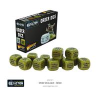 Order Dice for Bolt Action (Green)