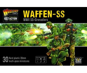 Warlord Games Bolt Action 1:56 Scale Waffen-SS WWII SS-Grenadiers - 402012101