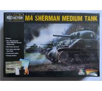 Warlord Games M4 Sherman 1:56 / 28mm US Army Plastic Scale Model Tank Kit for Bolt Action Highly Detailed World War 2 Miniatures