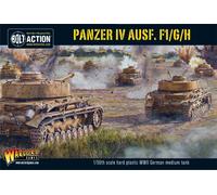 Warlord Games Scale Model Tank Kit - Panzer IV Ausf. F1/G/H - 1:56 (28mm) Plastic, Bolt Action