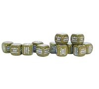 Warlord Games Bolt Action: Orders Dice pack - Olive Drab