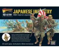 Imperial Japanese Infantry - 28mm Scale Plastic Miniatures for Bolt Action by Warlord Games - Highly Detailed World War 2 Miniatures for Table-top Wargaming