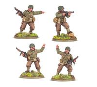 Warlord Games Bolt Action: Us Rangers Platoon Commanders - Brand New And Sealed