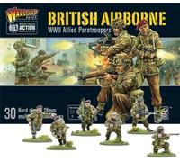 Warlord Games British Airborne Allied Paratroopers - 28mm Scale Plastic Miniatures for Bolt Action Highly Detailed World War 2 Miniatures for Table-top Wargaming