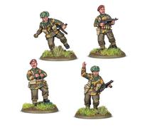 Warlord Games British Airborne Platoon Commanders - 28mm Scale Resin Miniatures for Bolt Action Highly Detailed World War 2 Miniatures