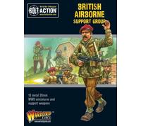 Warlord Games British Airborne Support Group - 28mm Scale Metal Miniatures for Bolt Action Highly Detailed World War 2 Miniatures for Table-top Wargaming