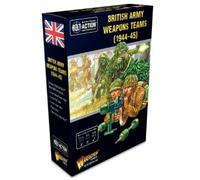 Warlord Games British Army (1944-45) Weapons Teams - 28mm Scale Miniatures for Bolt Action Highly Detailed World War 2 Miniatures for Table-top Wargaming
